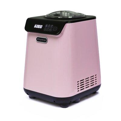 Whynter 1.28 Quart Compact Ice Cream Maker w/ Stainless Steel Bowl Pink in Black/Pink | 13.8 H x 9.8 W x 10.8 D in | Wayfair ICM-128BPS