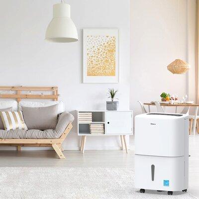 Shinco Console Dehumidifier for Rooms in White, Size 20.1 H x 13.5 W x 9.4 D in | Wayfair YDZ1-30P