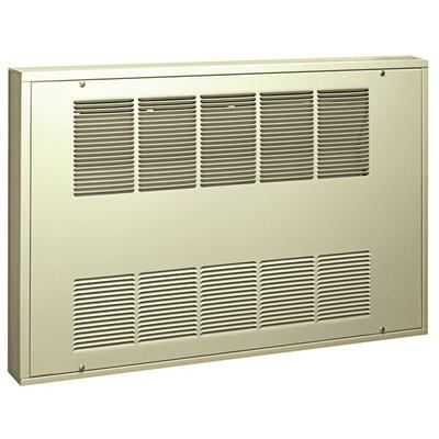 King Electric KCF4-2420-1-S-TP-DS1 Safe Touch Compact Fan Forced Surface Mount Cabinet Horizontal Heater - 5000W, 3 Phase, 208V