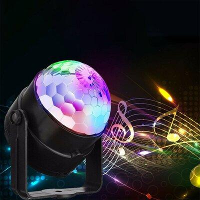 The Holiday Aisle® Strobe Dj Disco Lamps, Size 3.54 H x 3.27 W x 4.0 D in | Wayfair 973488F4ACC945328ABE087298F8AB2D