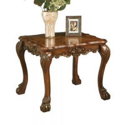 Avery Home Furniture Dresden End Table Wood in Brown, Size 25.0 H x 28.0 W x 28.0 D in | Wayfair ACL-12166