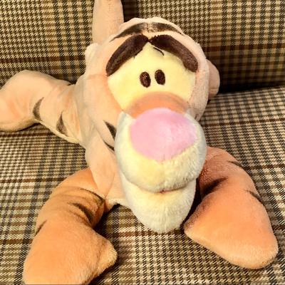 Disney Toys | Disney Baby Tigger Plush Rattle Crinkle Ears Tail | Color: Brown/Orange | Size: 9”