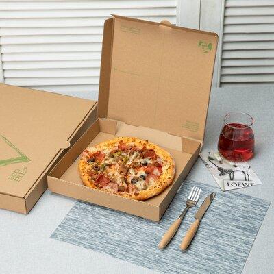 Restaurantware 50 Piece Pizza Box in Yellow | 12.6 W x 12.6 D in | Wayfair RWA0829KG