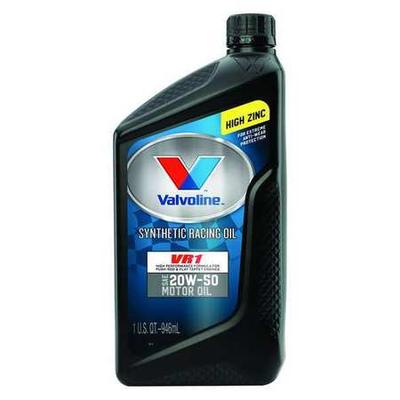 VALVOLINE 679082 Motor Oil,1 qt. Size,20W-50 SAE Grade