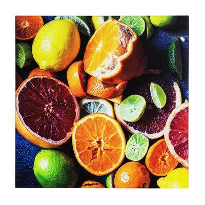  Citrus Feast - Photo by Veronica Olson, Printed on Tempered Glass - Yosemite Home Décor 3120090