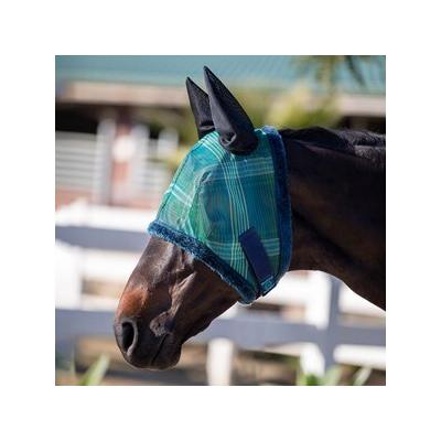 Kensington Fleece Fly Mask with Ears Made Exclusively For SmartPak - Large Pony/Yearling - Emerald