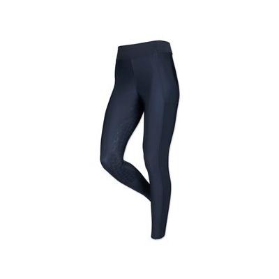 LeMieux Pull on Full Seat Silicone Breeches - 28R - Navy - Smartpak