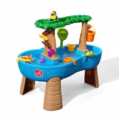 Step2 kids Tropical Rainforest Water & Sand Table Plastic in Green | 32 H x 24 W in | Wayfair 493100