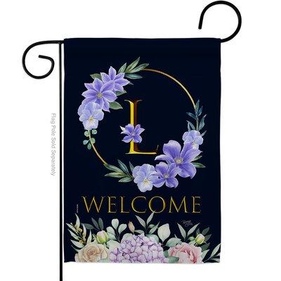 Breeze Decor Welcome 2-Sided Polyester 19 x 13 in. Garden Flag | 18.5 H x 13 W in | Wayfair BD-FL-G-130246-IP-BO-D-US21-BD