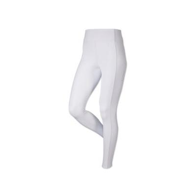 LeMieux Pull on Full Seat Silicone Breeches - 30R - White - Smartpak