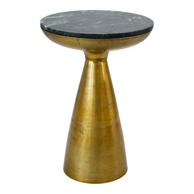 Font Side Table Green Marble - Moe's Home Collection FI-1032-27