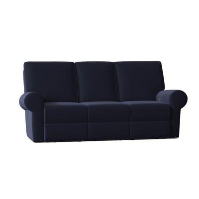 Wayfair Custom Upholstery™ Emily 90" Rolled Arm Reclining Sofa in Blue, Size 42.0 H x 90.0 W x 40.0 D in 6BA0BA5C3FB442AFA98BA1A35CFCE364