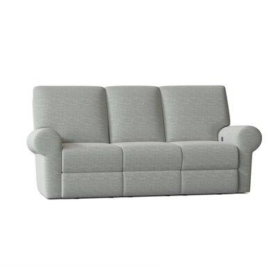 Wayfair Custom Upholstery™ Emily 90" Rolled Arm Reclining Sofa Polyester in Gray, Size 42.0 H x 90.0 W x 40.0 D in ECEE48B82F23419DA53F778F7EC6A139