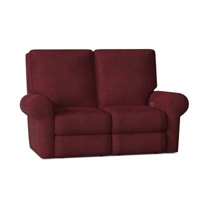 Wayfair Custom Upholstery™ Emily 68" Rolled Arm Reclining Loveseat in Red, Size 42.0 H x 68.0 W x 40.0 D in 5E16477481844178A90A2FCE86037F00