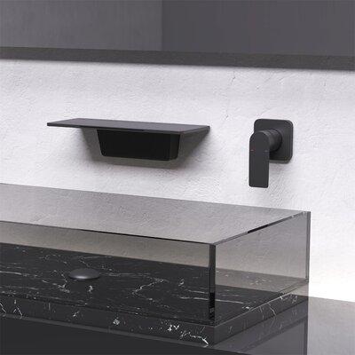 Kozart Single Hole Bathroom Faucet in Black | 4.13 H in | Wayfair CXR-CC60476