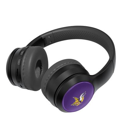 Minnesota Vikings Solid Design Wireless Bluetooth Headphones