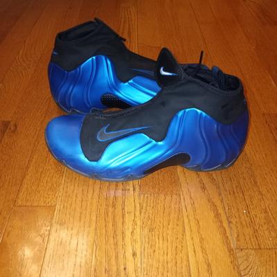 Nike Shoes | Gleaming Royal Blue Nike Foamposites! | Color: Black/Blue | Size: 10