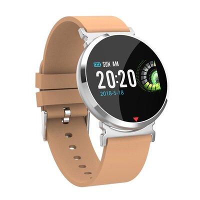 Pyramid Decor Bluetooth Smart Watch, Size 0.89 H x 5.1 W x 2.3 D in | Wayfair PHD-W001-SI
