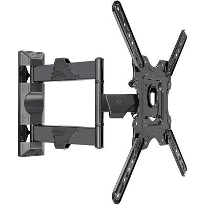 CROSTER Full Motion Articulating TV Wall Mount Bracket in Black, Size 16.0 H x 16.0 W x 15.7 D in | Wayfair CROSTER4d003d7