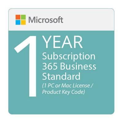 Microsoft 365 Business Standard (1 PC or Mac License / 12-Month Subscription / Produc KLQ-00659