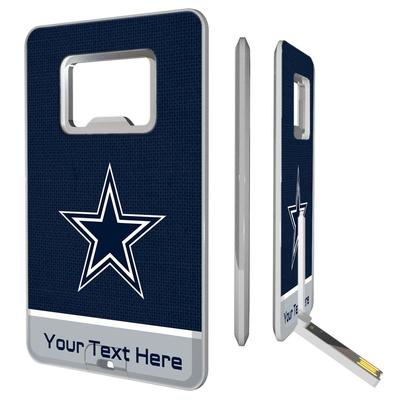 Dallas Cowboys Personalized Credit Card USB Drive & Bottle Opener