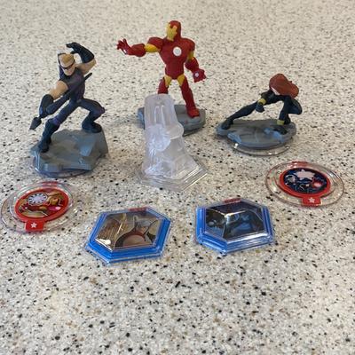 Disney Toys | Disney Infinity Marvel Characters 8 Pc Set | Color: Red | Size: One Size