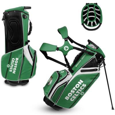 "WinCraft Boston Celtics Caddie Carry Hybrid Golf Bag"