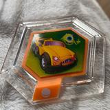Disney Video Games & Consoles | Disney Infinity Power Disc Mike’s New Car. | Color: Green/Yellow | Size: Os