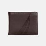 Nautica Men's Leather Bifold Passcase Wallet Brown Stone, OS