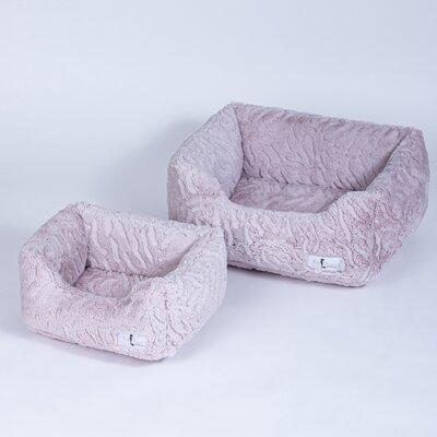 Hello Doggie Cuddle Dog Bolster Polyester/Synthetic Material in Pink | 7 H x 10 W x 14 D in | Wayfair 80149
