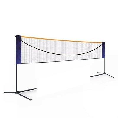 YYBUSHER Portable Volleyball Tennis Training Net Kit Metal in Black | 29.53 H x 61.02 W x 240.16 D in | Wayfair YYBUSHER1204
