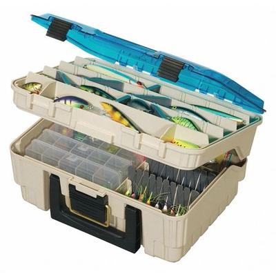 PLANO 134900 Compartment Box with Adjustable compartments, Plastic, 6.13" H x