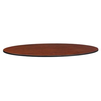 Structure 78 x 42 Oval Table Top- Cherry/ Maple - Regency STTTOV7842CHPL