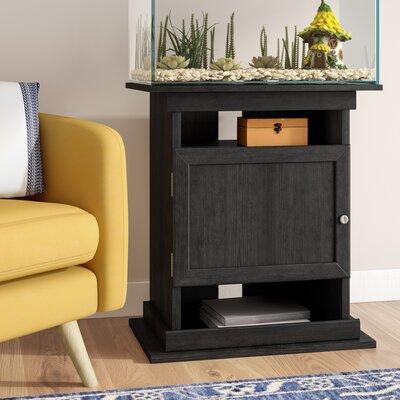 Archie & Oscar™ Agamemnon Rectangle Aquarium Stand Wood (best for furniture style stands) in Black | 28 H x 25 W x 15.68 D in | Wayfair