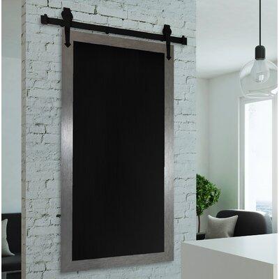 Laurel Foundry Modern Farmhouse® Weathered Farmhouse Wall Mounted Chalkboard Manufactured Wood in Brown, Size 60.0 H x 25.0 W x 2.75 D in | Wayfair