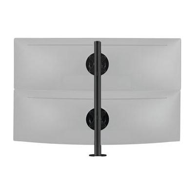 Atdec Dual Stack Heavy Monitor Desk Mount - Flat and Curved Up to 49" AWMS-2-LTH75-H-B