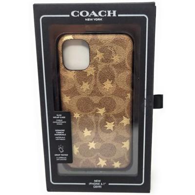 Coach Tablets & Accessories | Coach Protective Case For Iphone 11 Pro Max (Khaki/Gold Foil Stars, Iphone 11 Pr | Color: Tan | Size: Os