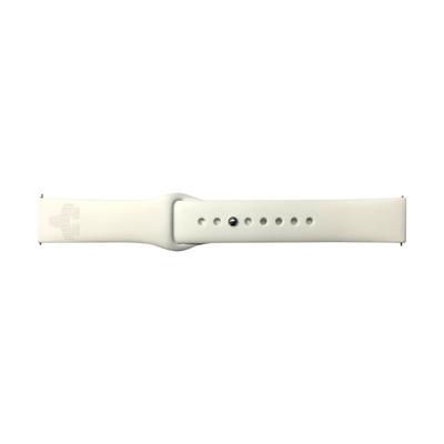 White SUNY Albany Great Danes Samsung 22mm Watch Band