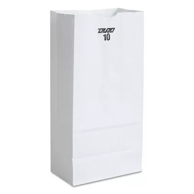 10# White Paper Bag, 500 ct.