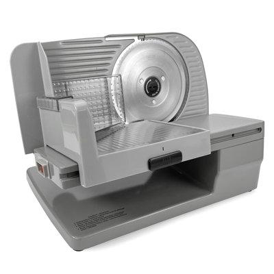 EdgeCraft Model E615 Electric Meat Slicer, 7-Inch Stainless Blade, Stainless Steel | 10.63 H x 11.42 W in | Wayfair SLE615SS13