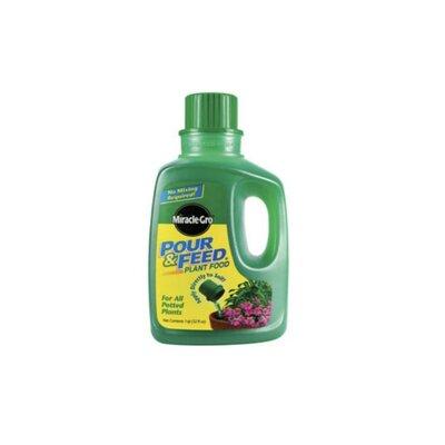 Miracle-Gro Pour & Feed Liquid Plant Food Growing Kit in Black | 11 H x 7 W x 9 D in | Wayfair 1006002
