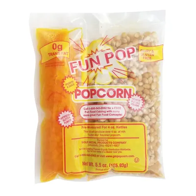 Gold Medal Fun-pop Popcorn Kit (4 oz. bag, 36 pk.)