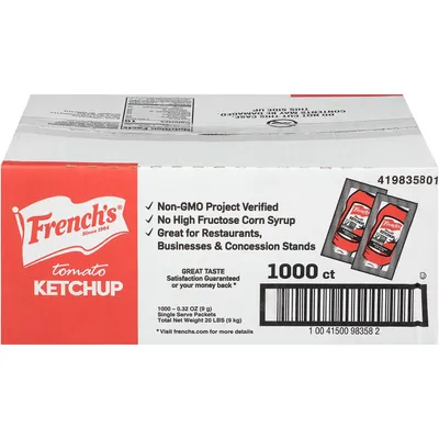 French's Tomato Ketchup (1,000 ct.)