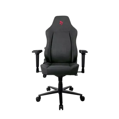 Primo Woven Gaming Chair - Black/Red Logo