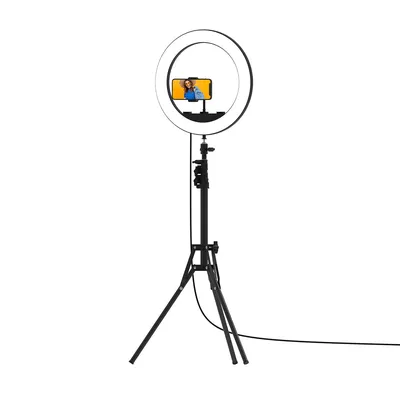 ON AIR LED Studio Pro 14” Ring Light Kit with Tripod Stand and Phone Mount