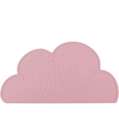 garteder Cloud Food Tray Pet Feeding Food Cat Placemat Plastic in Pink, Size 0.091 H x 19.0 W x 11.0 D in | Wayfair WXB20-pink-G