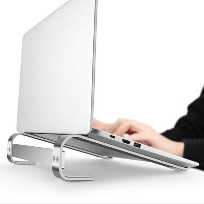 PEDIA Laptop Tablet Desk Mount in Gray, Size 1.95 H x 7.8 W in | Wayfair PEDIA40b18e0