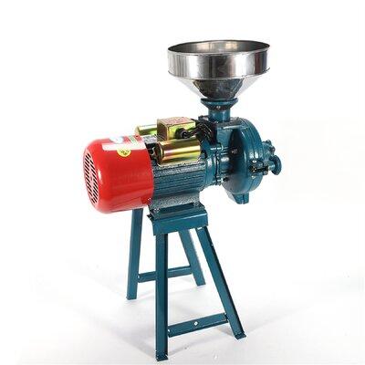 YaoTown 220V Electric Corn Mill Grinder for Grinding Wheat, Rice, Corn, Sorghum, Soybeans & other Crops Metal in Blue/Green/Red | Wayfair ha450