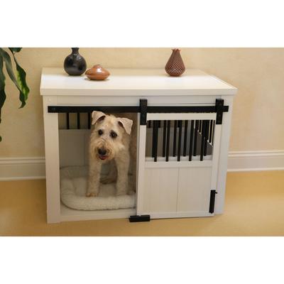 New Age Pet® Homestead Dog Crate by New Age Pet in Antique White