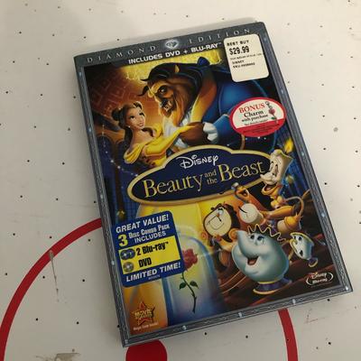Disney Media | Beauty And The Beast | Color: Red | Size: Os